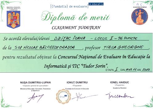 evaluare TIC1